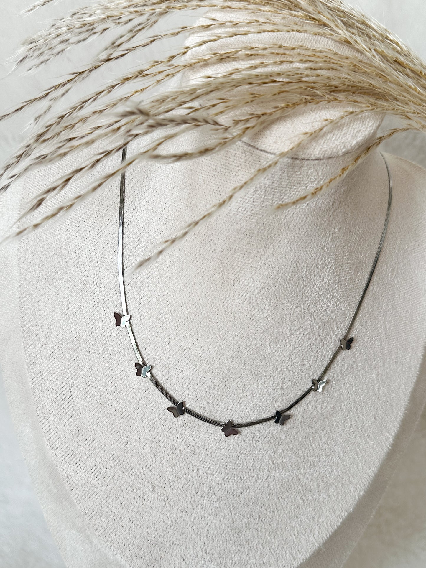 Butterfly Necklace Gold