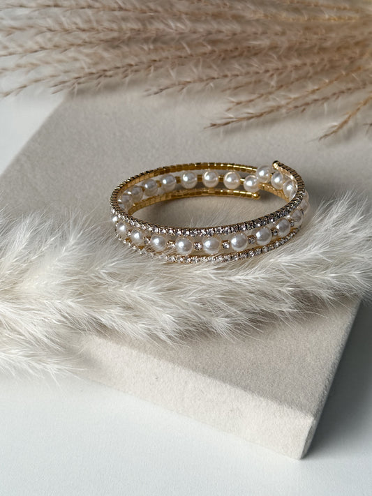 Pearl Glam ~ Armreif